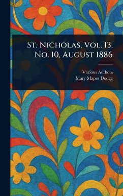 Cover St. Nicholas, Vol. 13, No. 10, August 1886