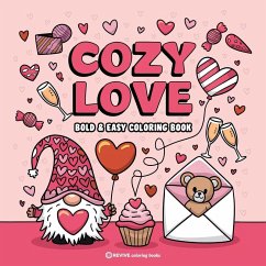 Cover Bold & Easy Cozy Love Coloring Book