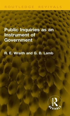 Cover Public Inquiries as an Instrument of Government