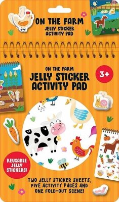 Cover On the Farm Jelly Sticker Activity Pad