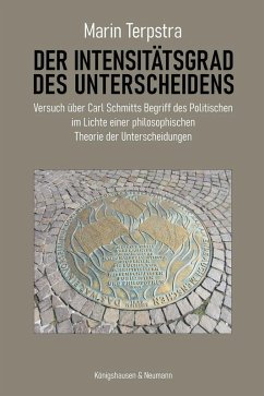 Der Intensitätsgrad des Unterscheidens - Terpstra, Marin