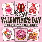 Bold & Easy Cozy Valentine's Day Coloring Book