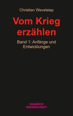 Cover Vom Krieg erzählen