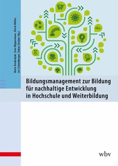 Cover Bildungsmanagement zur Bildung für nachhaltige Entwicklung in Hochschule und Weiterbildung