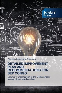 Cover DETAILED IMPROVEMENT PLAN AND RECOMMENDATIONS FOR SEP CONGO