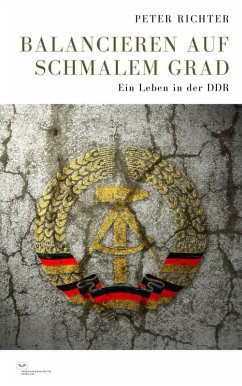Cover Balancieren auf schmalem Grad