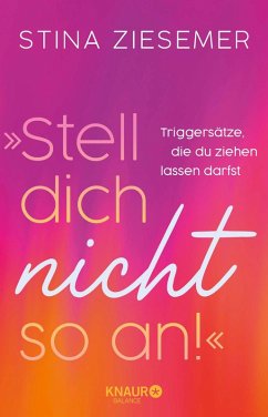 Cover 'Stell dich nicht so an!'  (Mängelexemplar)