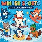 Winter Sports - Animal Coloring Book