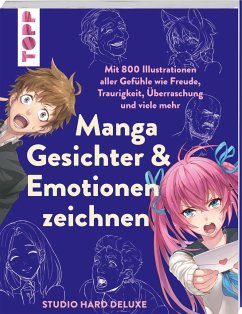 Cover Manga Gesichter & Emotionen zeichnen  (Mängelexemplar)