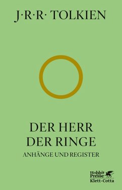 Cover Der Herr der Ringe - Anhänge und Register (eBook, ePUB)