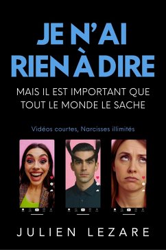 Cover Je n'ai rien à dire mais il est important que tout le monde le sache (eBook, ePUB)