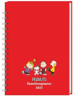 Cover Peanuts Familienplaner-Buch A5 2027