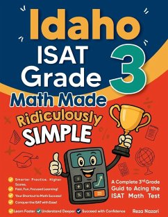 Cover Idaho ISAT Grade 3 Math Made Ridiculously Simple