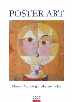 Cover Poster Art Kalender 2027 - Monet Van Gogh Matisse Klee