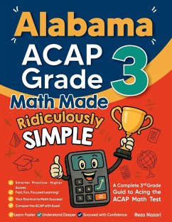 Cover Alabama ACAP Grade 3 Math Made Ridiculously Simple