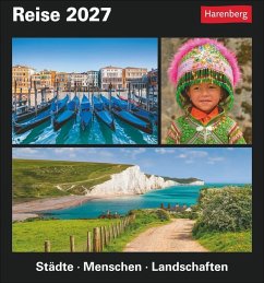 Cover Reise Tagesabreißkalender 2027 - Kulturkalender - Städte, Menschen, Landschaften