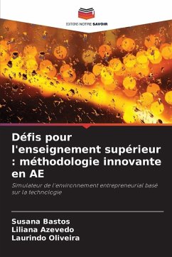 Cover Défis pour l'enseignement supérieur : méthodologie innovante en AE