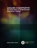 Análisis cuantitativo de datos para la investigación educativa y social (eBook, PDF)