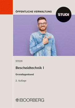 Bescheidtechnik I (eBook, PDF) - Stein, Reiner