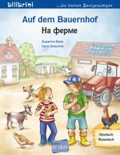 Cover Auf dem Bauernhof (Deutsch-Russisch)