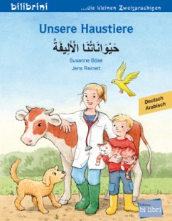Cover Unsere Haustiere (Deutsch-Arabisch)