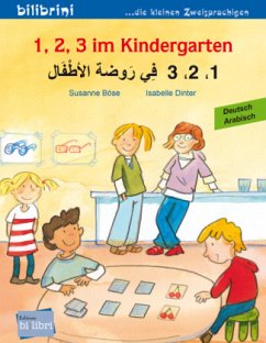 Cover 1, 2, 3 im Kindergarten (Deutsch-Arabisch)