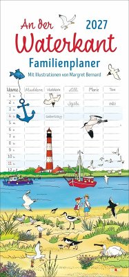 Cover An der Waterkant Familienplaner 2027 - Margret Bernard