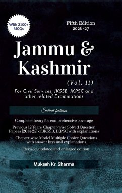 Jammu and Kashmir Vol. II Fifth Edition - Mukesh Kr Sharma