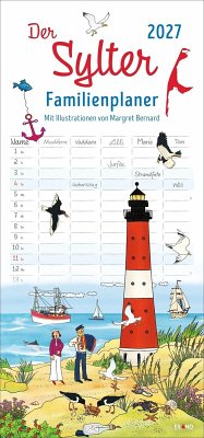 Cover Der Sylter Familienplaner 2027 - Margret Bernard