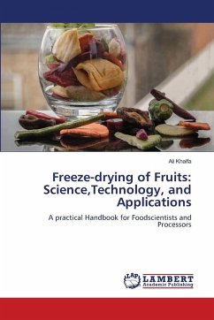Freeze-drying of Fruits: Science,Technology, and Applications - Khalfa, Ali