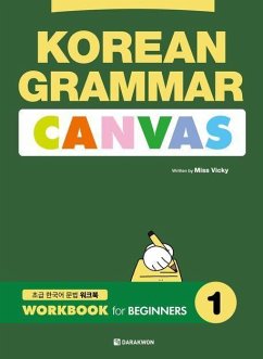 Cover Korean Grammar Canvas: Workbook for Beginners 1