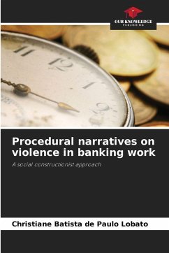 Cover Procedural narratives on violence in banking work