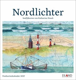 Cover Nordlichter - See(h)karten Postkartenkalender 2027