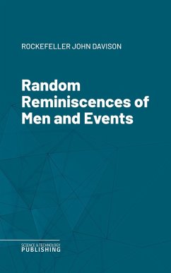 Cover Random Reminiscences of Men and Events (eBook, ePUB)