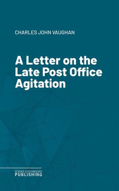 Cover A Letter on the Late Post Office Agitation (eBook, ePUB)