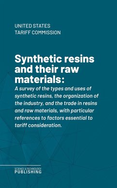 Synthetic resins and their raw materials (eBook, ePUB) - United States Tariff Commission