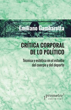 Cover Crítica corporal de lo político (eBook, PDF)