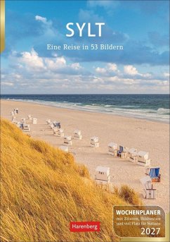 Cover Sylt Wochenplaner 2027 - Eine Reise in 53 Bildern