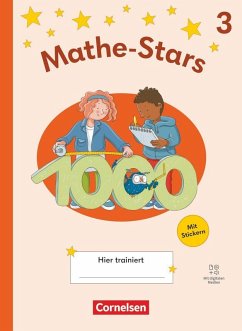 Cover Mathe-Stars 3. Schuljahr - Regelkurs Ausgabe ab 2025 - Übungsheft mit Lösungen und digitalen Medien