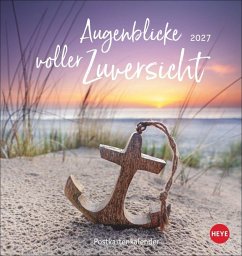 Cover Augenblicke voller Zuversicht Postkartenkalender 2027