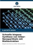 Schnelle biogene Synthese von Silber-Nanopartikeln mit Blattextrakten Schnelle biogene Synthese von Silber-Nanopartikeln mit Blattextrakten