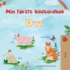 First Picture Dictionary - Animals (Norwegian Children's Book) - Books, Kidkiddos
