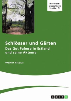 Das Gut Palmse in Estland und seine Akteure