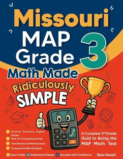 Cover Missouri MAP Grade 3 Math Made Ridiculously Simple