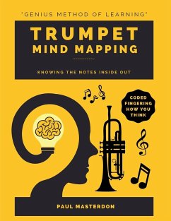 Trumpet Mind Mapping - A Mnemonically Color-Coded B-Flat Cornet & Trumpet Fingering Chart Book - Masterdon, Paul