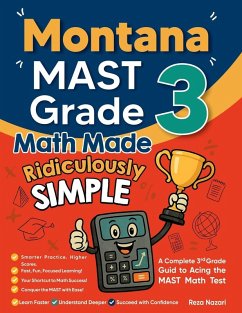 Cover Montana MAST Grade 3 Math Made Ridiculously Simple