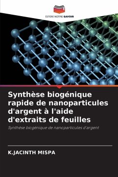 Cover Synthèse biogénique rapide de nanoparticules d'argent à l'aide d'extraits de feuilles