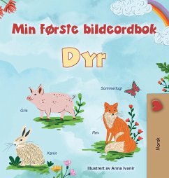 First Picture Dictionary - Animals (Norwegian Children's Book) - Books, Kidkiddos