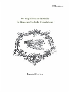Cover On Amphibians and Reptiles in Linnaeus's Students' Dissertations