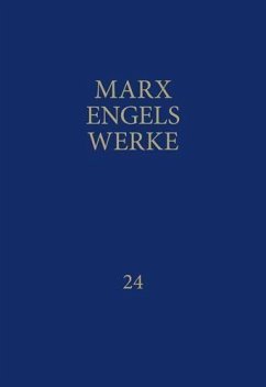 Cover MEW / Marx-Engels-Werke Band 24